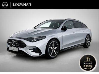 Mercedes-Benz Cla shooting brake 200 business solution amg | premium pakket | nightpakket | parkeerpakket | trekhaak | vast panoramadak | urban guard |