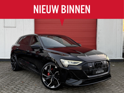 Audi E-tron 55 quattro s edition 95 kwh | soh 92% | pano | luchtvering | rijklaar inclusief 1 jaar bovag garantie!