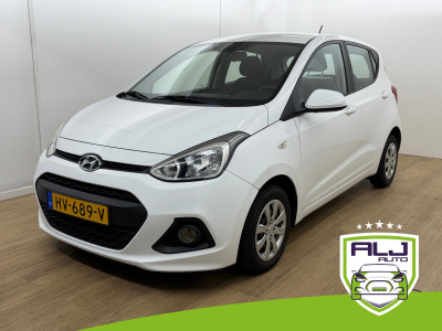 Hyundai I 10 occasion 1.0i i-motion comfort | wit | tweedehands hyundai i10 | airco | cruisecontrol | bluetooth