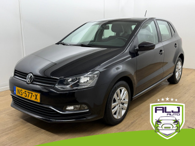 Volkswagen Polo occasion 1.2 tsi highline | tweedehands volkswagen polo | zwart | automaat | cruise | bluetooth | airco