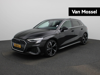 Audi A3 sportback 30 tfsi s edition | automaat | 2x s-line | vlak stuur | navigatie | zwarte hemel | apple carplay / android auto | leder | virtual cockpit | climate control | cruise control |
