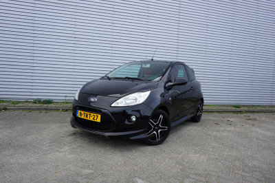 Ford KA 1.2 titanium x start/stop airco / leder / stoelverw. / elektr. ramen / lm velgen / nap