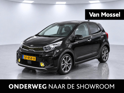 Kia Picanto 1.0 t-gdi x-line | verwacht | apple carplay / android auto | achteruitrijcamera | stoelverwarming | leder | draadloze lader | parkeersensoren | climate control | lichtmetalen velgen |