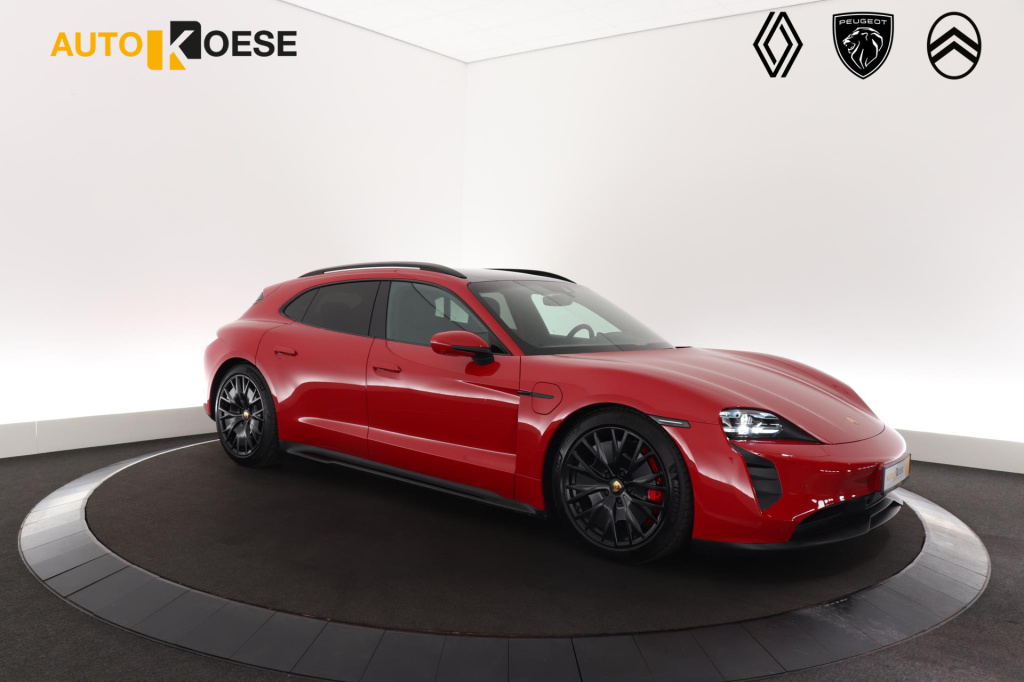 Porsche Taycan sport turismo gts | 93 kwh accu plus | surround view | innodrive | sport chrono pakket | panoramadak
