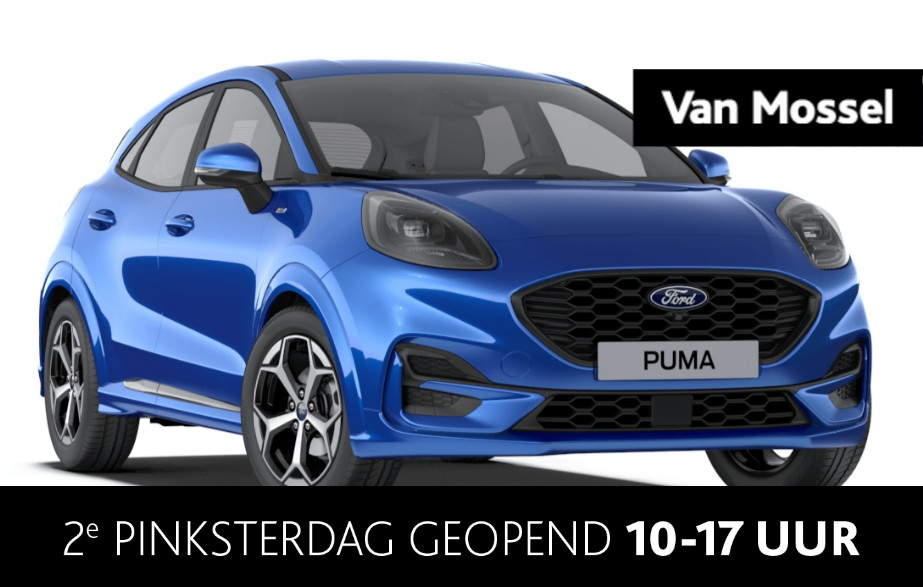 Ford Puma 1.0 ecoboost hybrid st-line | €4000.- korting | 0.99% rente via ford options | nieuw te bestellen | vanaf prijs | incl. ford protect verlengde garantie 2 + 3 jaar/100.000 km |