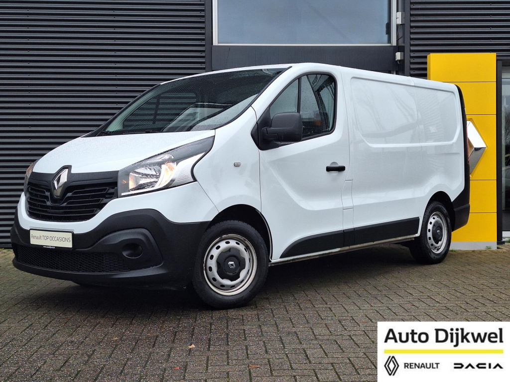 Renault Trafic 1.6 dci t27 l1h1 comfort navi, airco, cruise control, 3-zits. geen bpm!