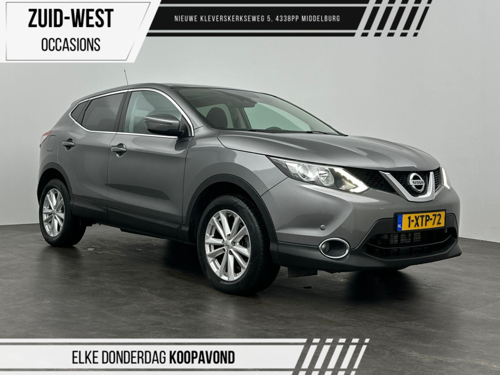 Nissan Qashqai 1.2 connect edition automaat pano camera clima cruise