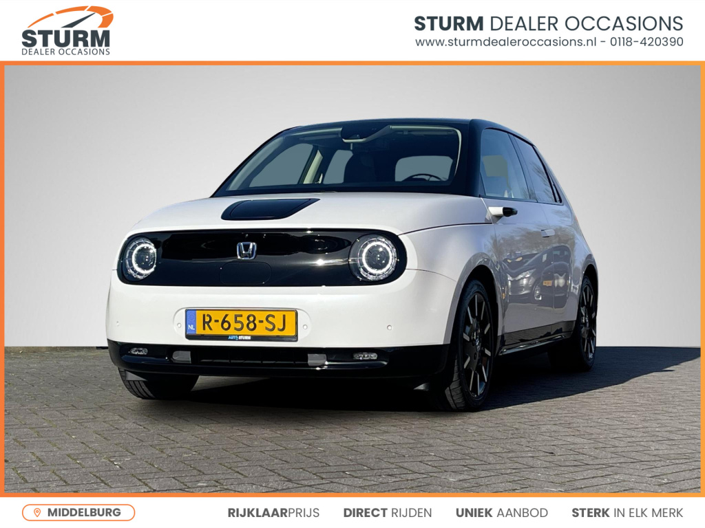 Honda E advance 16" | panoramadak | navigatie | 360° camera | stuur- + stoelverwarming | adapt. cruise control | binnen- + buitenspiegels digitaal | rijklaarprijs!