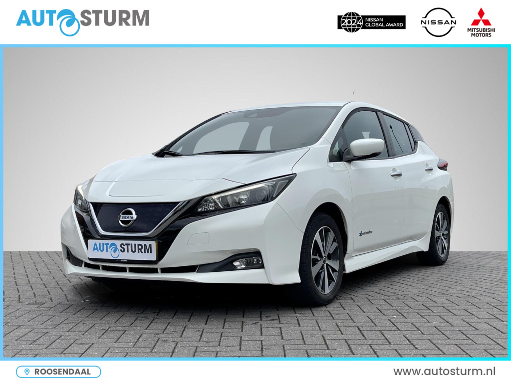 Nissan Leaf acenta 40 kwh | navigatie | camera | adapt. cruise control | apple carplay/android auto | keyless entry | dodehoek detectie