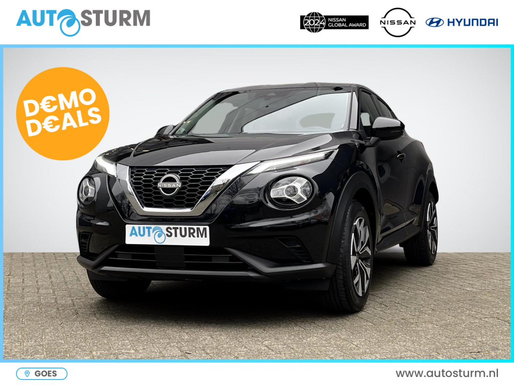 Nissan Juke 1.0 dig-t acenta | apple carplay/android auto | cruise control | airco | camera | led koplampen | rijklaarprijs!