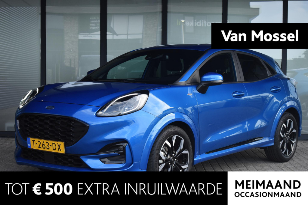 Ford Puma 1.0 ecoboost hybrid st-line | half-leder | navigatie | apple carplay / android auto | climate control | cruise control
