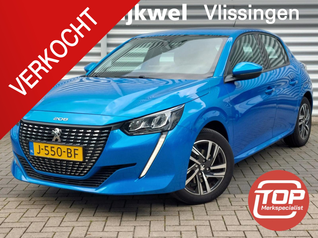 Peugeot 208 1.2 pt 100 allure clima/navi/lmv