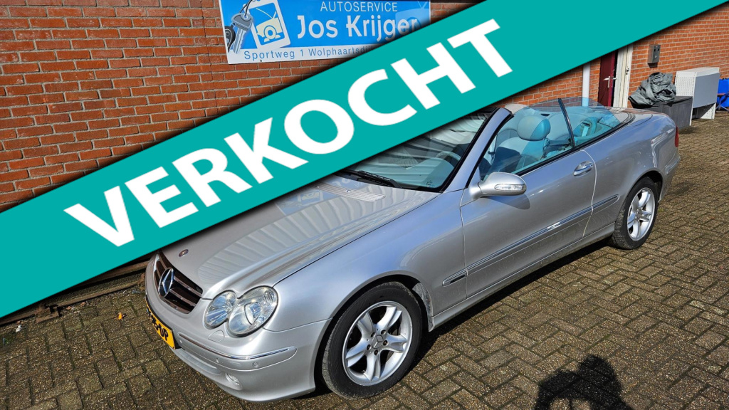 Mercedes-Benz Clk-klasse coupé 200 k. elegance