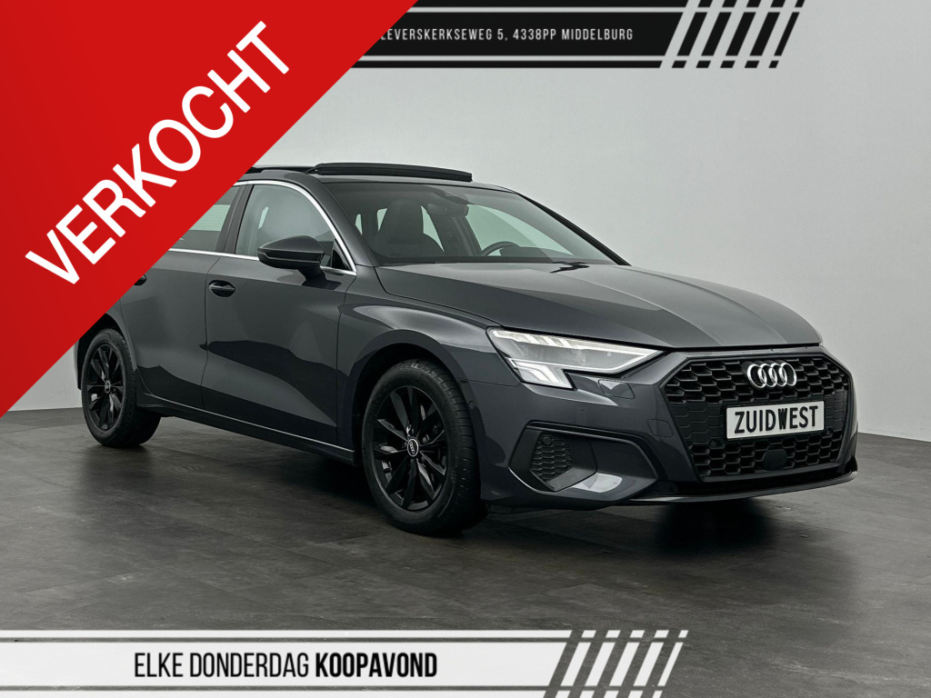 Audi A3 sportback 35 tfsi s-line pano matrix leder carplay