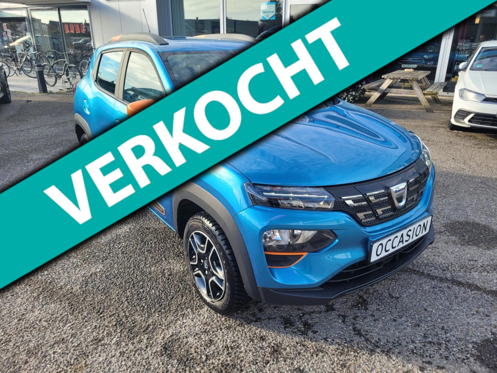 Dacia Spring comfort plus (orange pack) 27 kwh slechts 130km btw auto