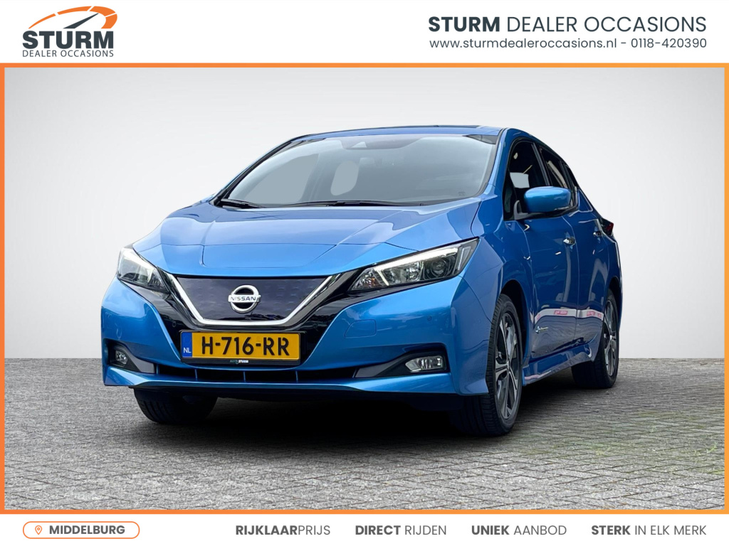 Nissan Leaf n-connecta 40 kwh | navigatie | 360° camera | two-tone lakkleur | stuur- + stoelverwarming | adapt. cruise control | rijklaarprijs!