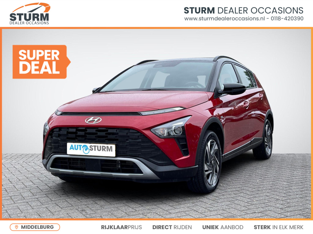 Hyundai Bayon 1.0 t-gdi comfort | apple carplay/android auto | cruise control | airco | camera | digitaal instrumentenpaneel | rijklaarprijs!