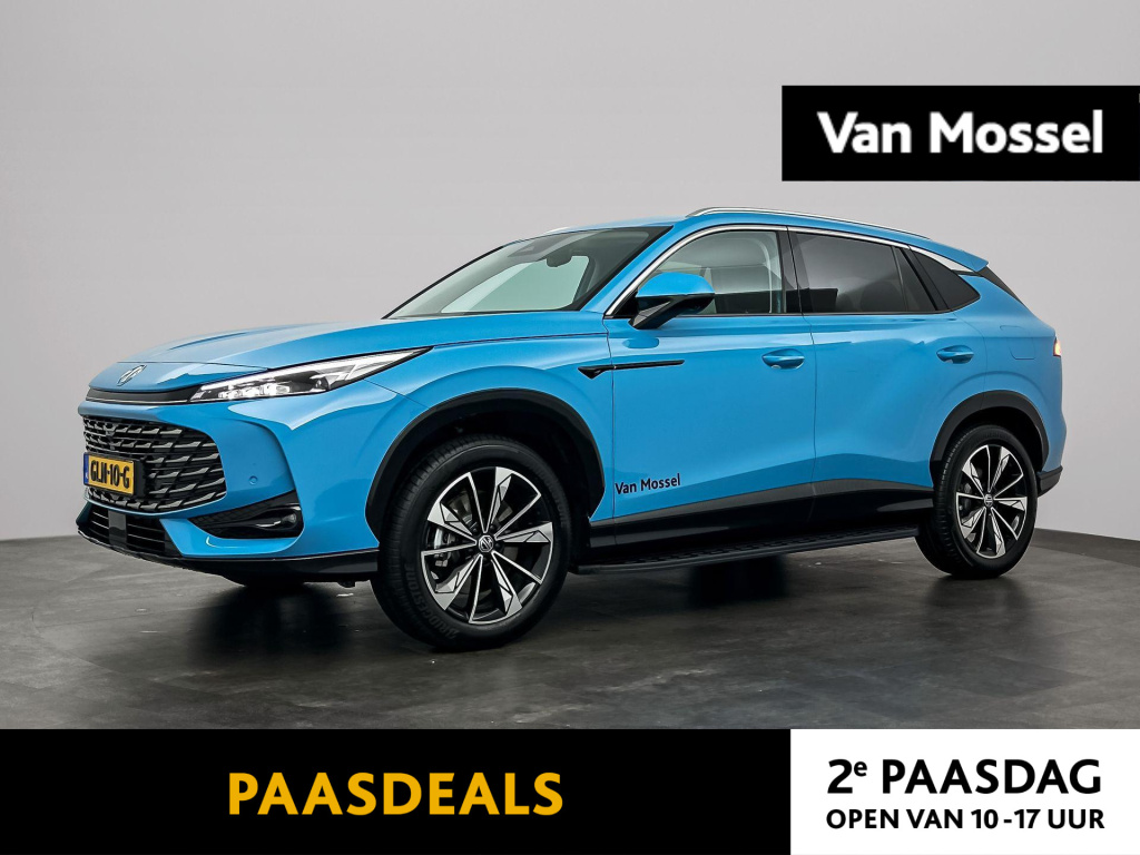 MG Hs 1.5 phev aut. luxury mg hs luxury | phev | 100 km elektrisch | 360 cam | leder | apple carplay & android auto | led | 19'' velgen