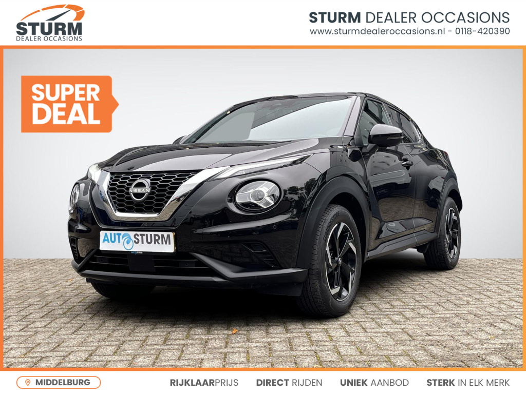 Nissan Juke 1.0 dig-t n-connecta | apple carplay/android auto | keyless entry | camera | led koplampen | cruise & climate control | rijklaarprijs!