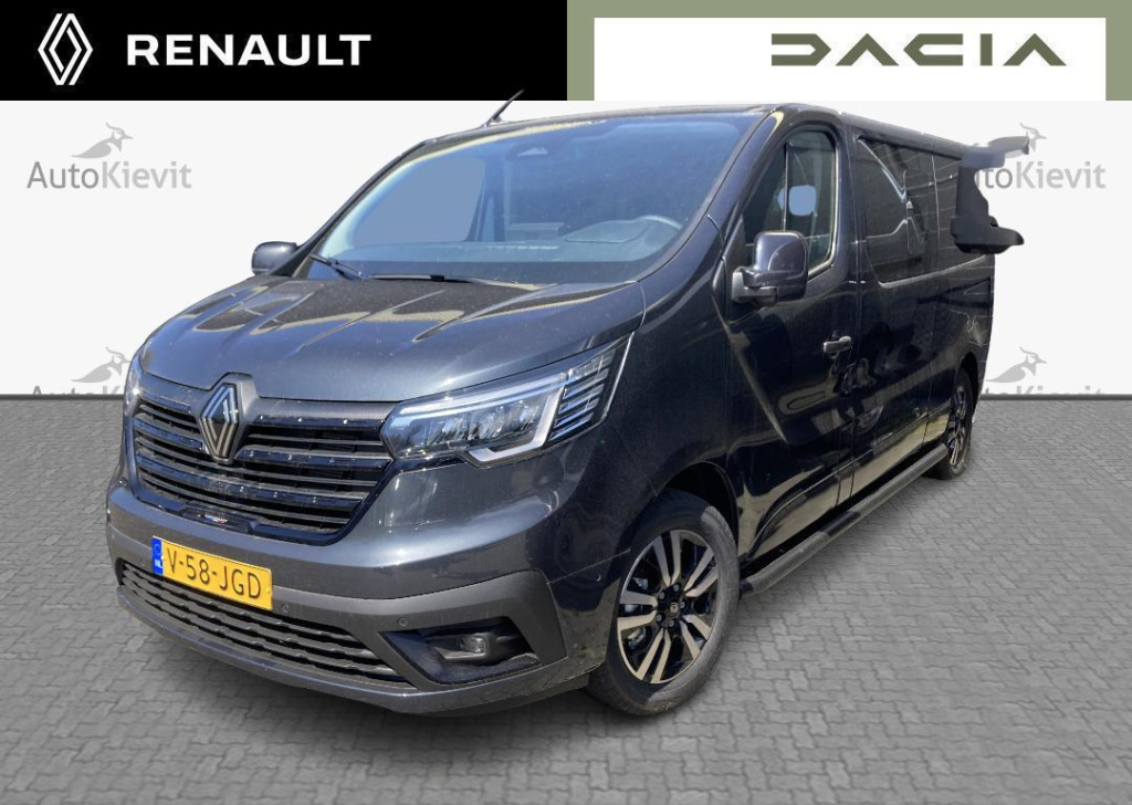 Renault Trafic 2.0 blue dci edc 170 t29 l2h1 extra dc - 125th anniversary - dubbel cabine / alarm / trekhaak / passagiersstoel / reservewiel