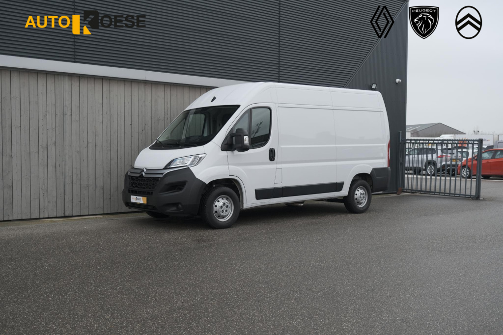 Citroen Jumper 2.2 bluehdi 120 l2h2 3.0t | trekhaak | betimmering laadruimte | apple carplay | parkeersensoren