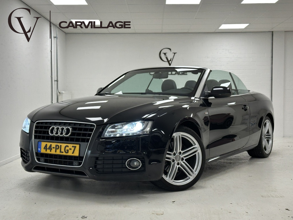Audi A5 cabriolet 2.0 tfsi s line sport plus | org. nl | leer | s5 velgen |