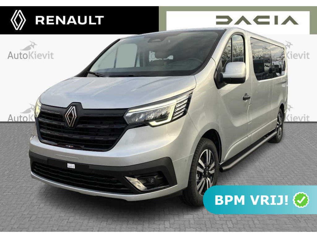 Renault Trafic 2.0 blue dci edc 170 t29 l2h1 extra dc - 125th anniversary - dubbel cabine / alarm / trekhaak / passagiersstoel / reservewiel