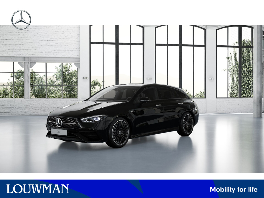 Mercedes-Benz Cla shooting brake 250 e amg line plus limited edition | nightpakket | trekhaak | keyless go-comfortpakket | parkeerpakket met 360°-camera | antidiefstalpakket guard 360° plus | dodehoekassistent | easy pack achterklep |