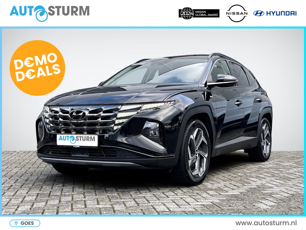 Hyundai Tucson 1.6 t-gdi mhev premium | vol-leder | digitaal instrumentenpaneel | adapt. cruise control | apple carplay/android auto | stoelverwarming | dodehoek detectie | 360° camera | rijklaarprijs!