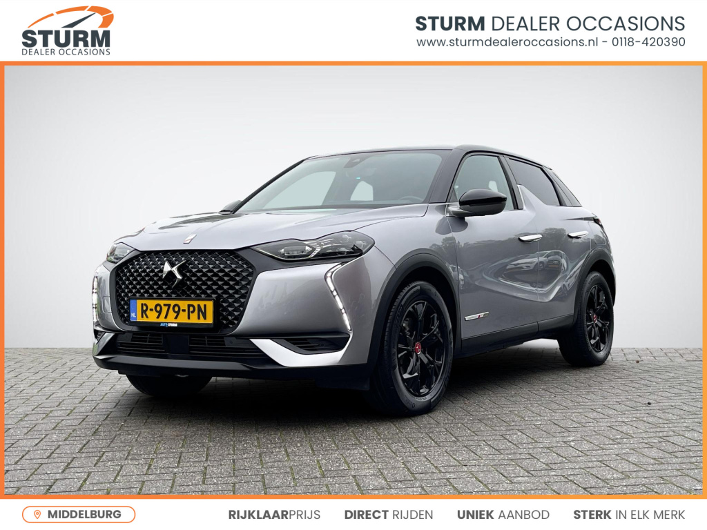 Ds Ds 3 crossback e-tense performance line+ 50 kwh | navigatie | camera | apple carplay/android auto | led koplampen | alcantara interieur | rijklaarprijs!
