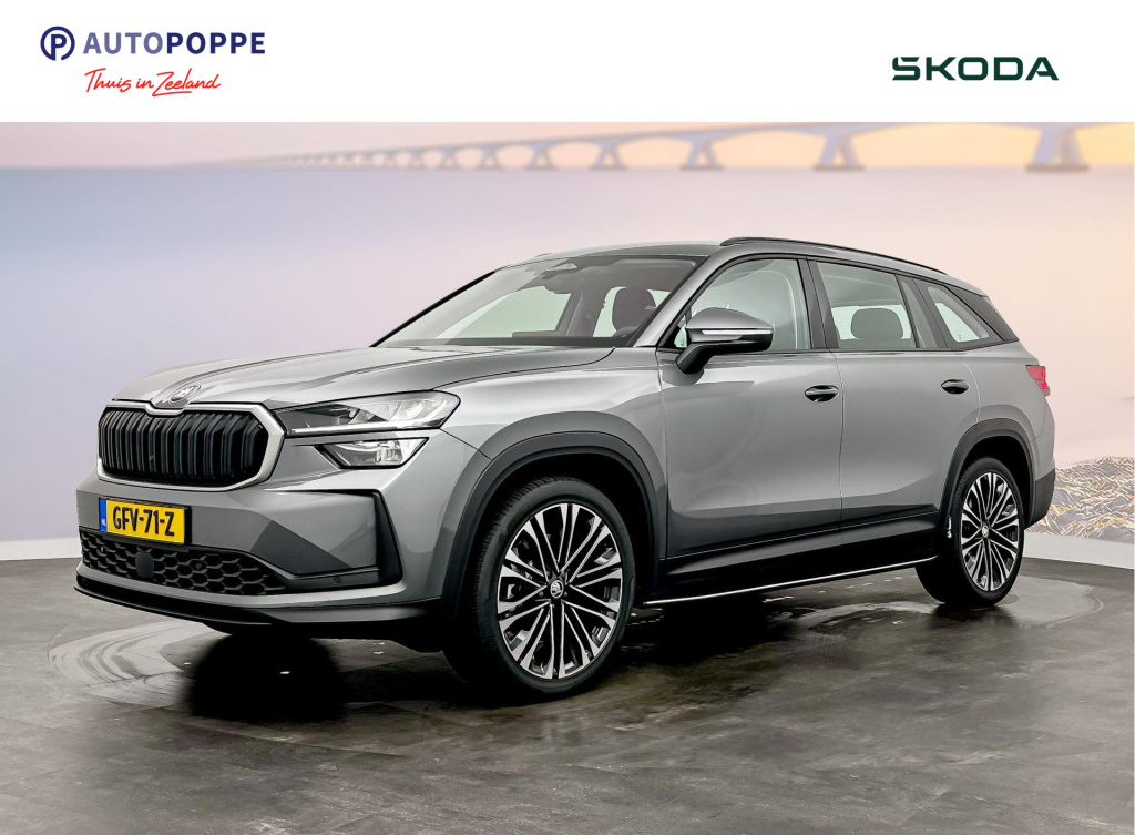 Skoda Kodiaq 1.5 tsi mhev business edition dsg7 150pk trekhaak - 20" - treeplanken