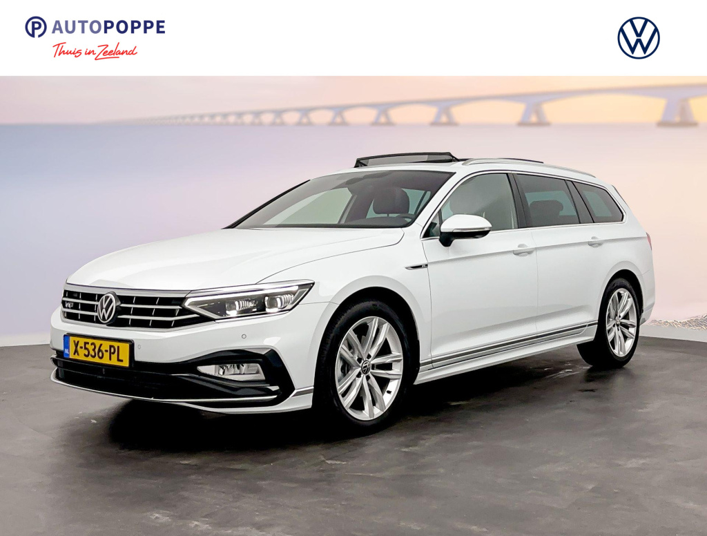 Volkswagen Passat variant 1.5 tsi r-line business dsg7 150pk panoramadak - travel assist - tech -pakket - designpakket - 360 graden