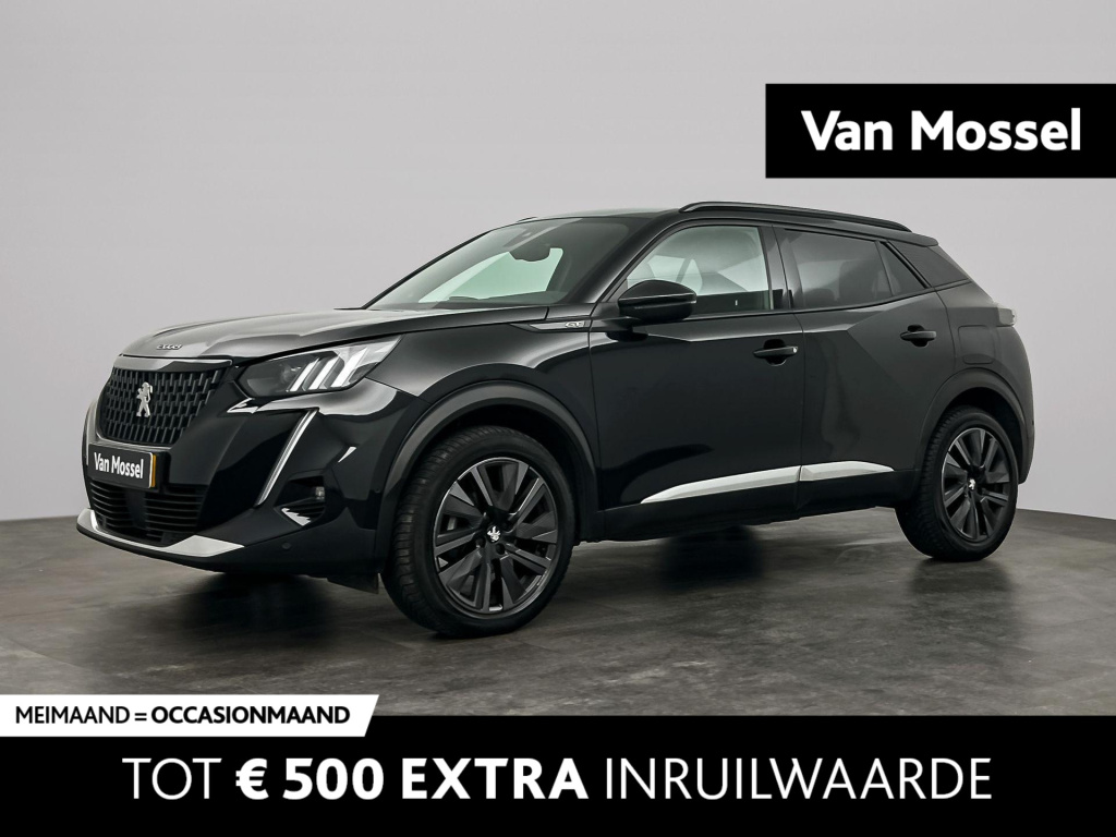 Peugeot 2008 1.2 gt pack | navigatie | alcantara | panoramadak | focal hi-fi | achteruitrijcamera | climate control | stoelverwarming | ambient lighting | keyless entry | lichtmetalen velgen |