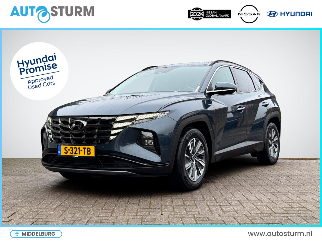 Hyundai Tucson 1.6 t-gdi mhev comfort smart | navigatie | camera | stuur- + stoelverwarming | elek. achterklep | premium audio | apple carplay/android auto | rijklaarprijs!