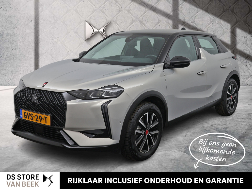Ds Ds 3 e-tense performance line 54 kwh | rijklaar | parkeersensoren rondom | draadloze apple carplay / andoid auto |