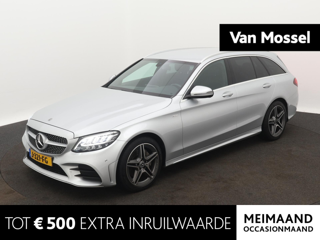 Mercedes-Benz C-Klasse estate 160 business solution amg limited | automaat | navigatie | trekhaak | | parkeer sensoren | vip-glas | elec. kofferbak | camera | lmv | climate control | led |