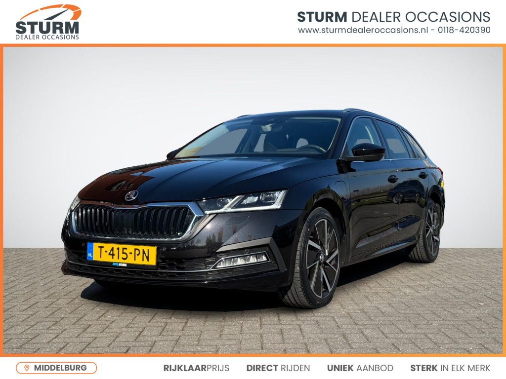 Skoda Octavia combi 1.4 tsi iv phev business edition plus | ergo comfortstoelen | vol-leder | head-up display | camera | digitaal dashboard | rijklaarprijs!