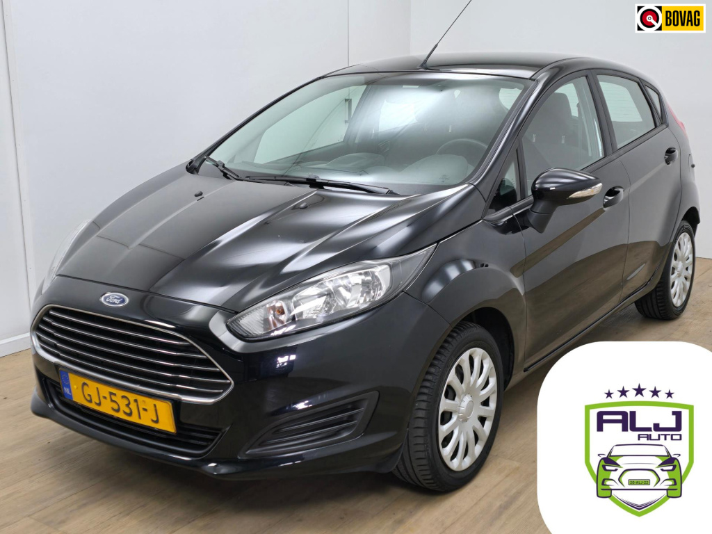 Ford Fiesta occasion 1.0 style met airco en bluetooth audio | tweedehands ford fiesta zwart in 5 deurs | navi | elektrische ramen