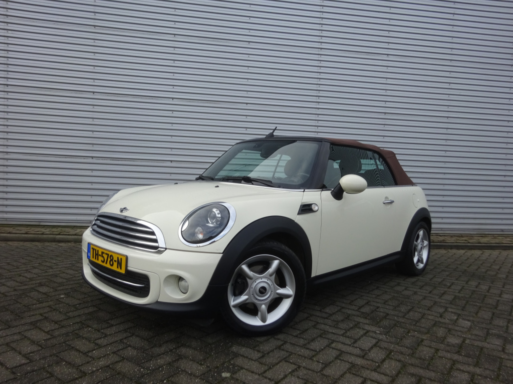 Mini Cooper Cabrio mini 1.6 pepper airco / stoelverw. / elektr. ramen / cruise control
