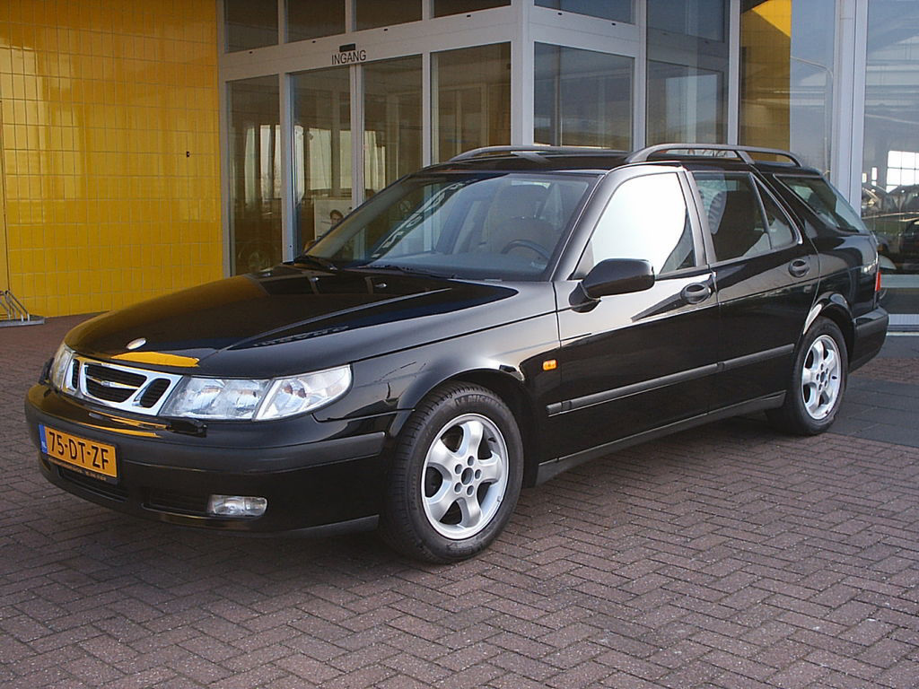 Saab 9-5 estate 2.3 t automaat, airco, cruise control