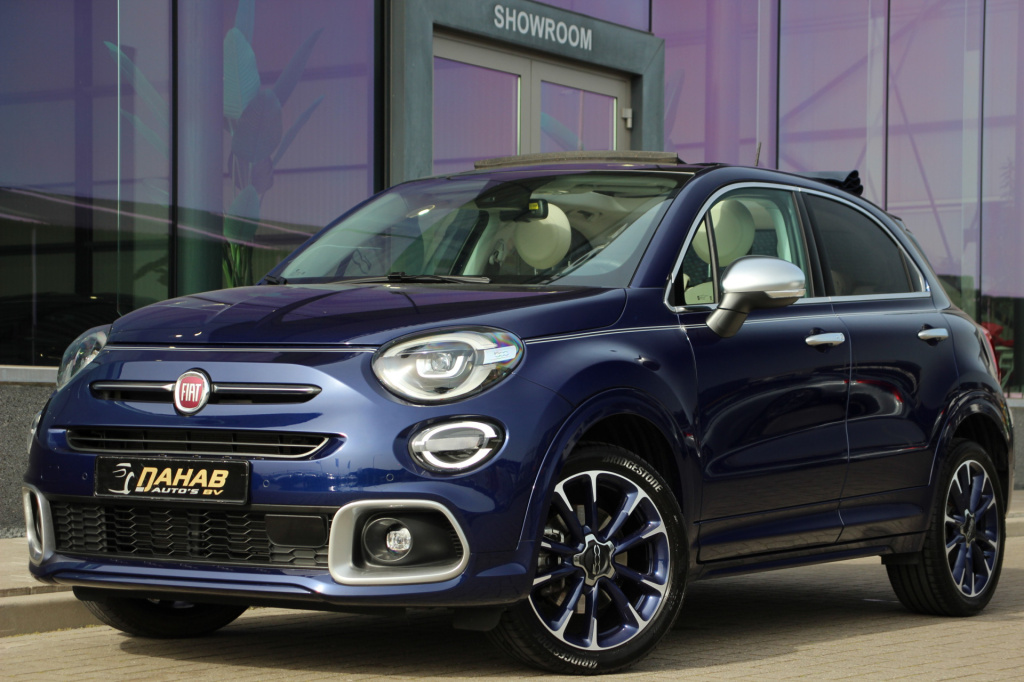 Fiat 500x 1.3 firefly turbo 150 yacht club capri | leder | stoelverwarming | camera