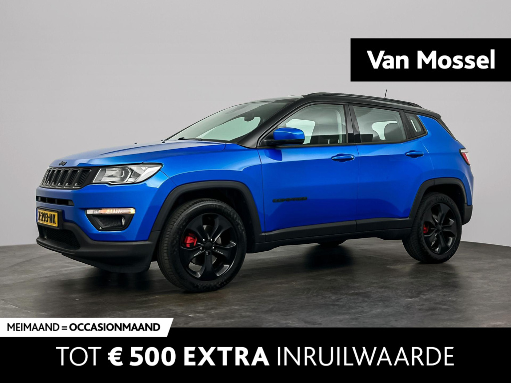 Jeep Compass 1.4 multiair night eagle | half-leder | navigatie | climate control | camera | parkeer sensoren | lmv |