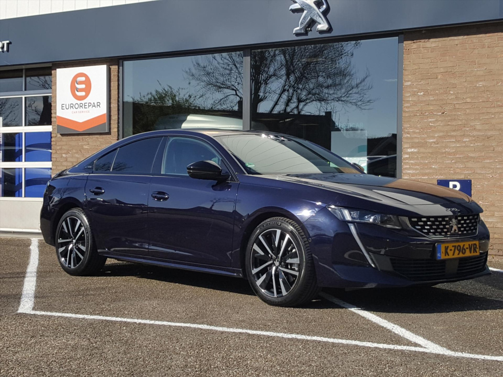 Peugeot 508 1.6 plug-in hybrid 225pk e-eat8 blue lease gt-line | navi|bt|applecarplay&androidauto|camera 360 gr|stoelverwarming|cruise&climate contol |