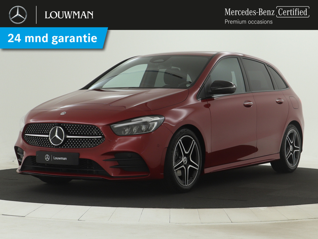 Mercedes-Benz B-Klasse 180 amg line | nightpakket | guard 360° voertuigbescherming plus | stoelverwarming vooraan | inclusief 24 maanden mb certified garantie voor europa.