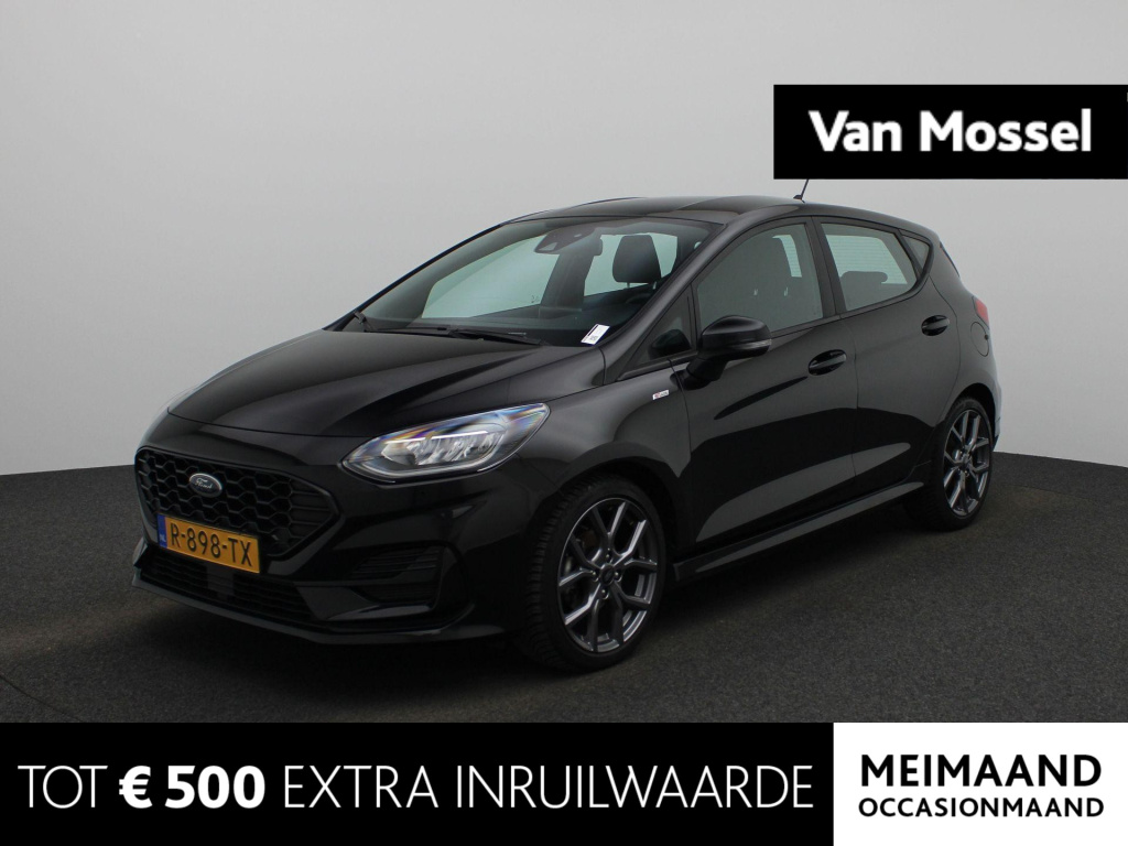 Ford Fiesta 1.0 ecoboost hybrid st-line x | climate control | cruise control | navigatie | parkeersensoren achter | apple carplay/android auto |