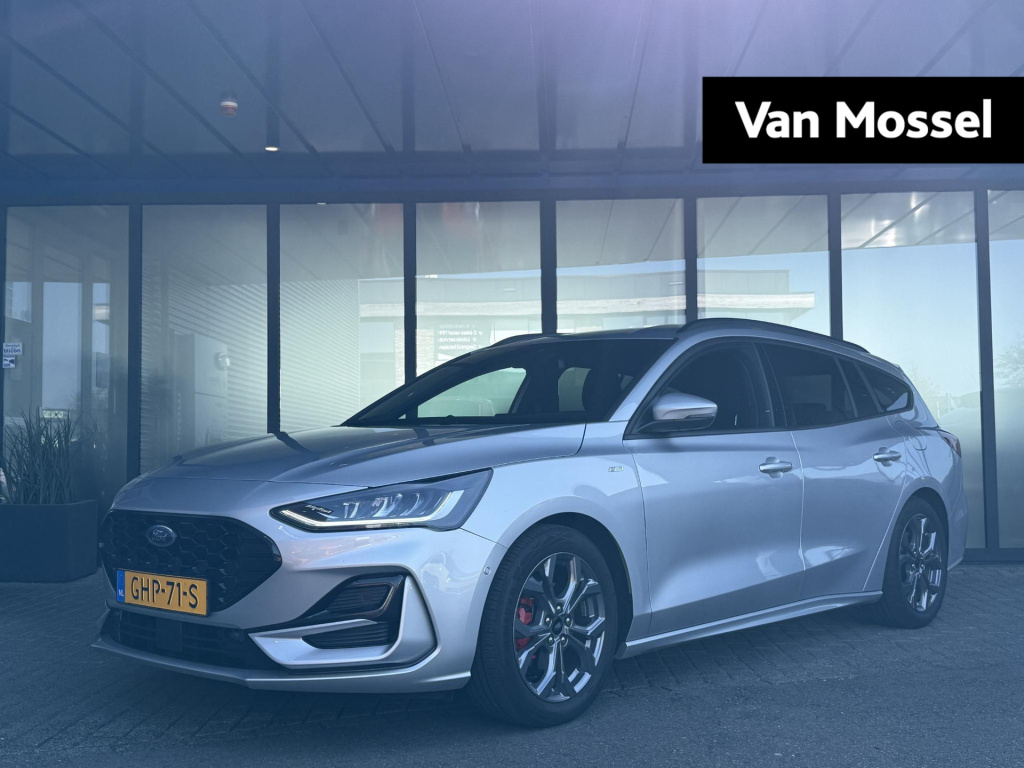 Ford Focus wagon 1.0 ecoboost hybrid st line x | leder interieur | draadloos apple carplay / android auto | adaptieve cruise control | keyless entry | climate control