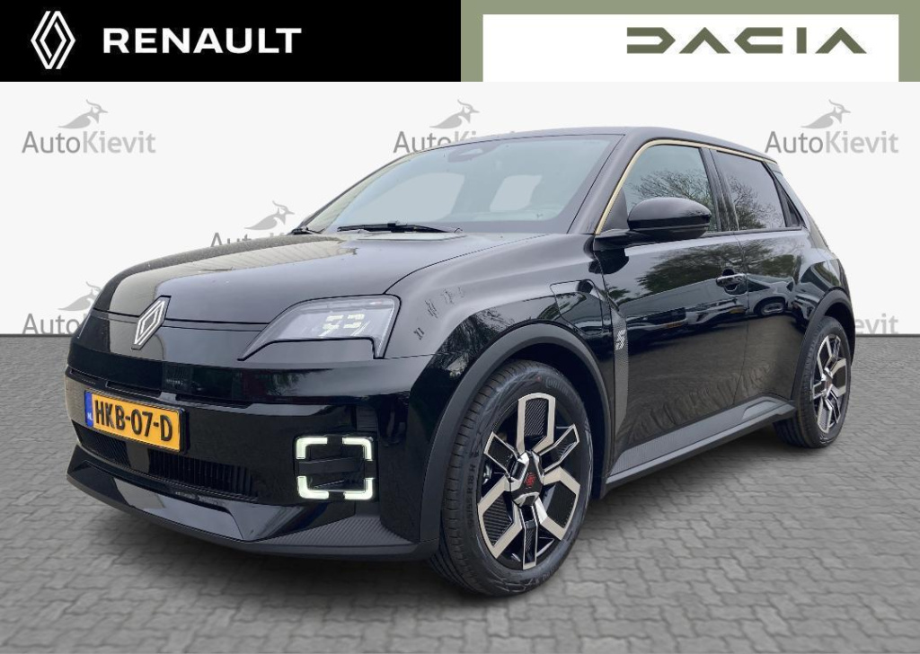 Renault 5 urban range techno 40 kwh - pack winter - daklijst in kleur warm titanium