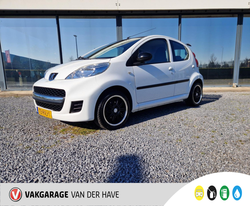 Peugeot 107 1.0-12v xs | airco | achterspoiler | velgen ''15 | toerenteller