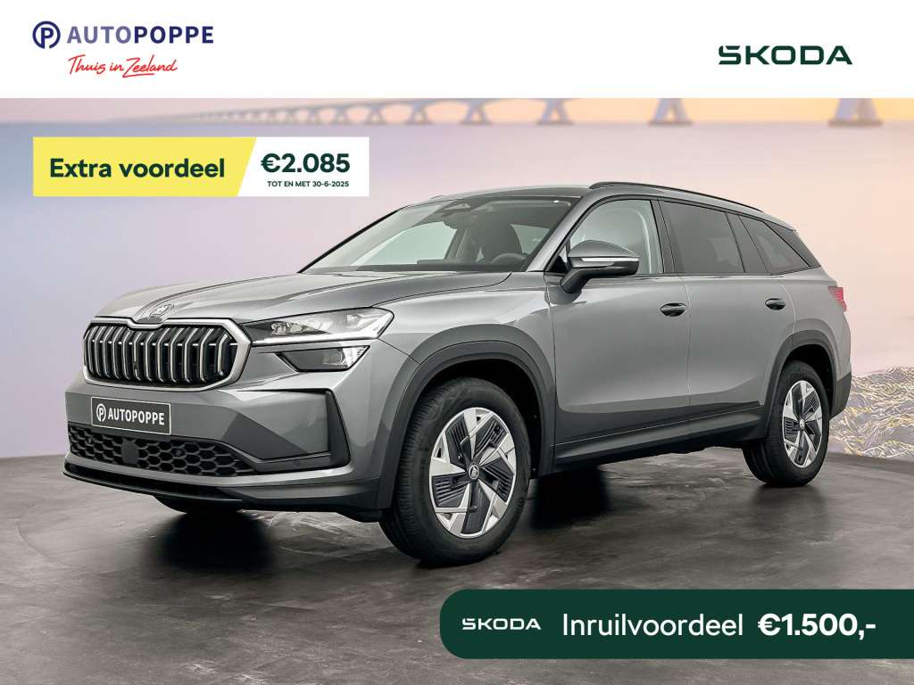Skoda Kodiaq 7-zitter business edition 1.5 tsi m-hev 110 kw / 150 pk suv 7 persoons - 3e zitrij