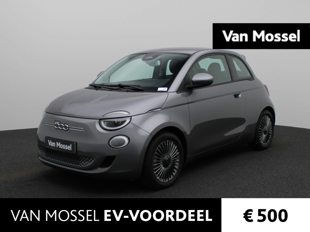 Fiat 500 icon 42 kwh | navigatie | ecc | parkeersensoren | lichtmetalen velgen | achteruitrij camera | led | apple carplay/android auto |